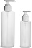 250ml shown on right with pump