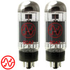 New JJ Tesla 6CA7 Fat Bottle  EL34 PLATE CURRENT Matched Pair (2) Vacuum Tubes