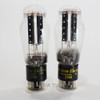 True NOS NIB Matched Pair Western Electric US 274B Gray Plate Vacuum Tubes