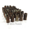 Lot of 112 Rusty Mini Metal Radio Vacuum Radio Tube Shields 9-Pin, 12AX7 Size