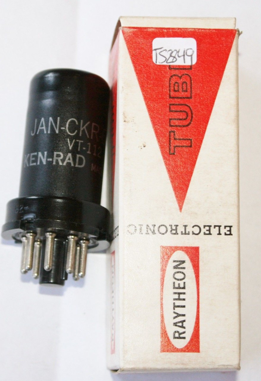 Ken-Rad USA JAN-CKR-6AC7 Metal Vacuum Tube 73% - VIVA TUBES