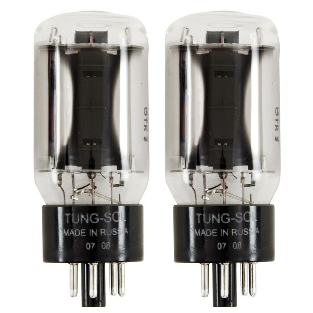 New Matched Pair (2) Tung-Sol 6L6GC STR Reissue Vacuum Tubes