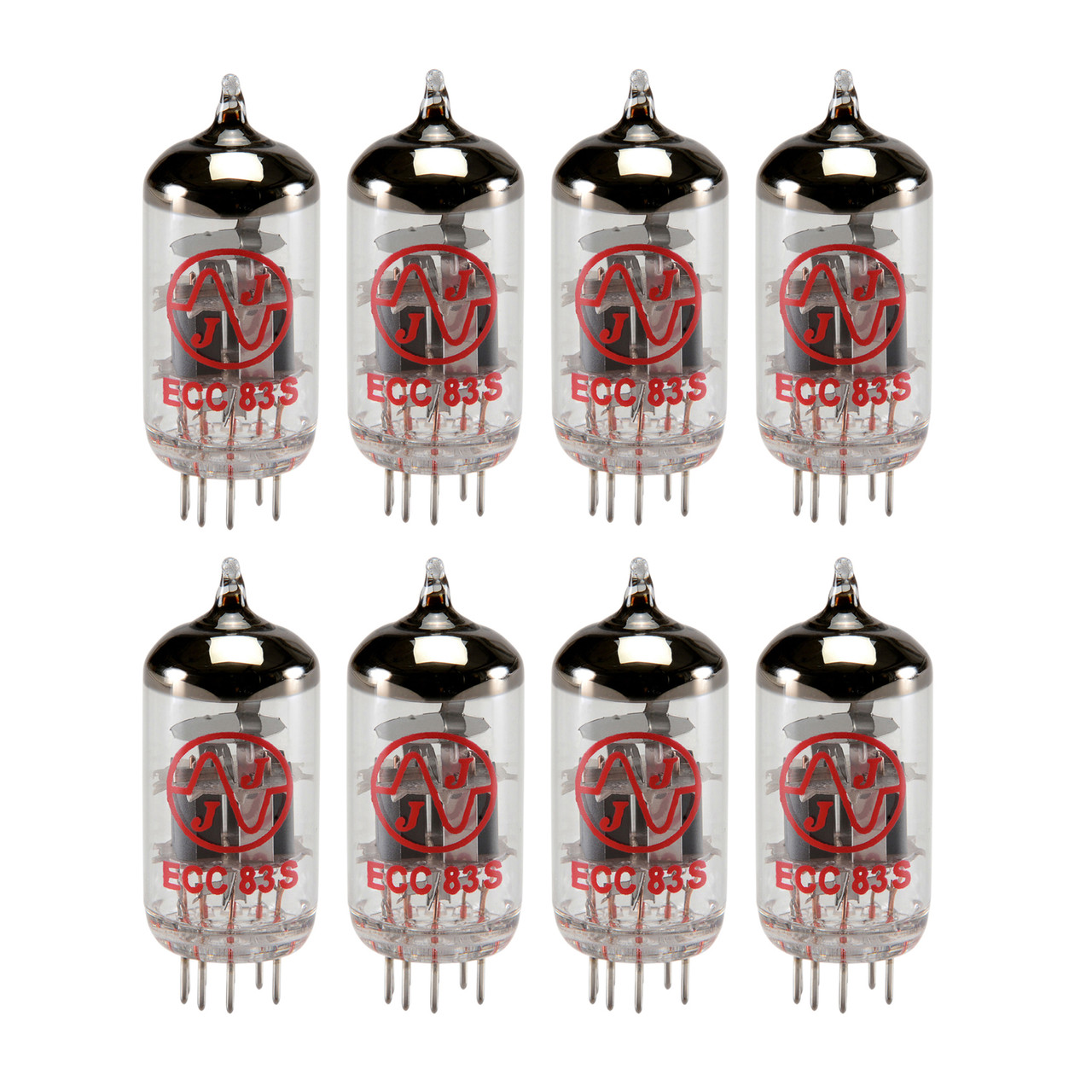 New Matched Octet (8) JJ 12AX7 / ECC83S Vacuum Tubes