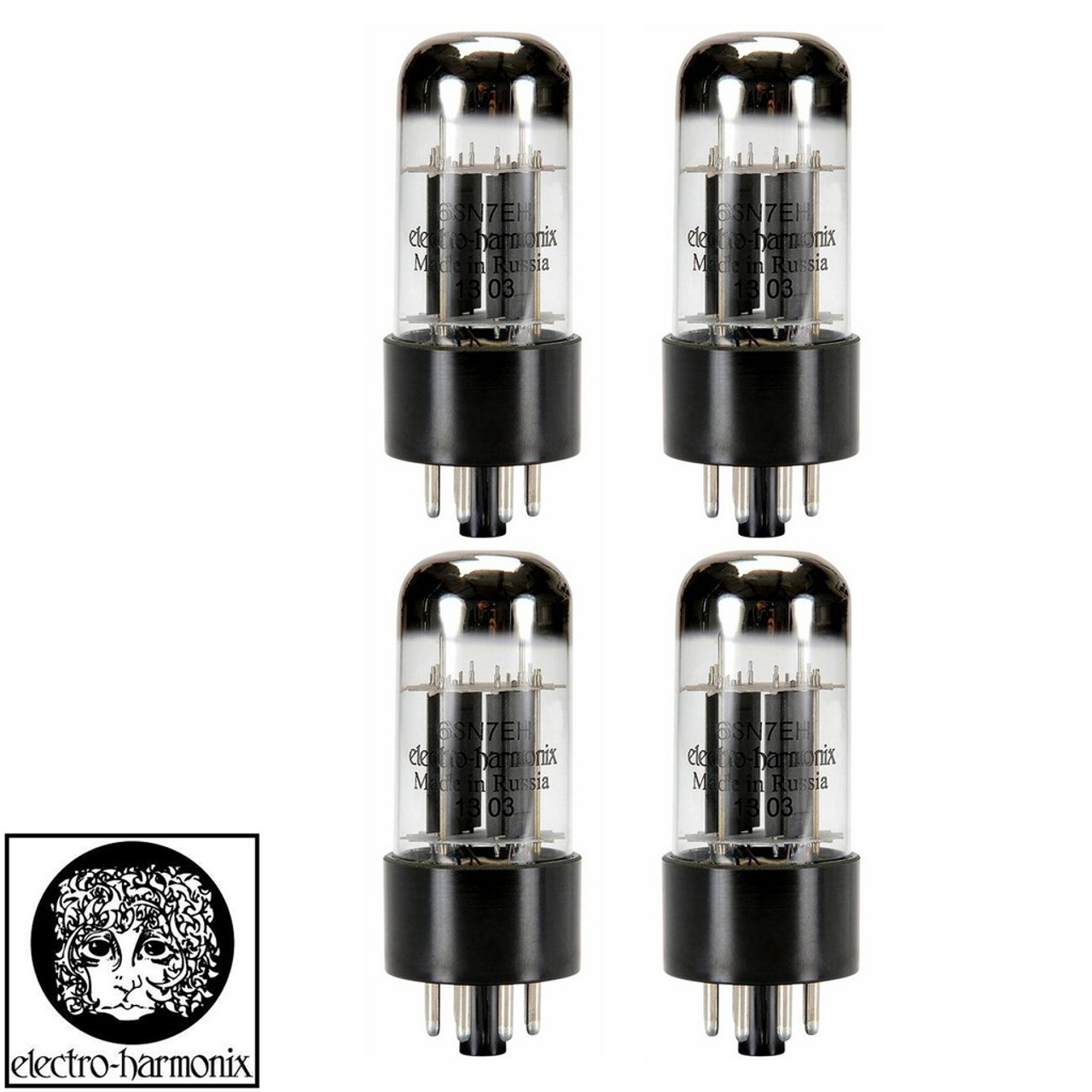 New Matched Quad (4) Electro-Harmonix 6SN7 Vacuum Tubes