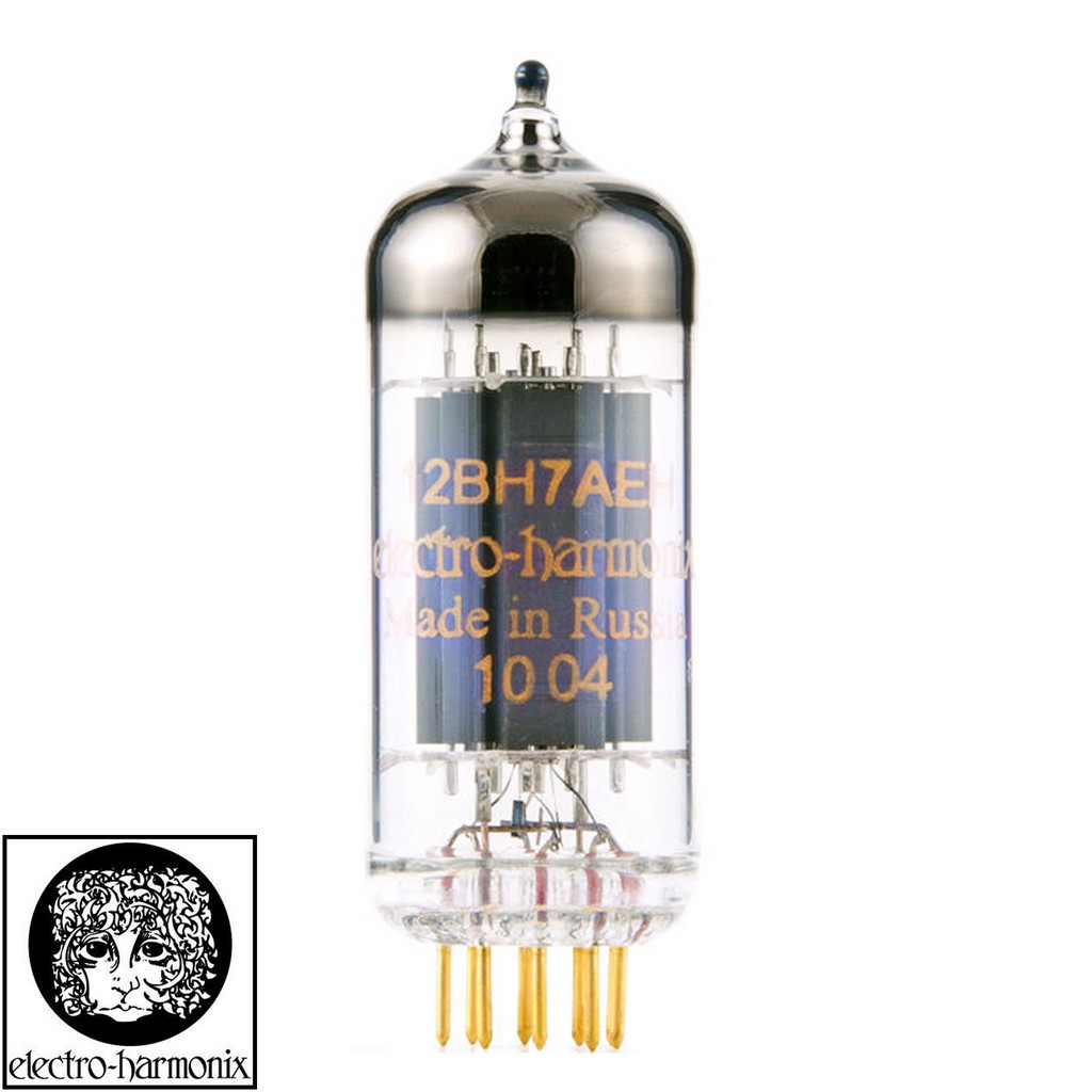 Brand New Gain Tested Electro Harmonix 12bh7 Gold Pins