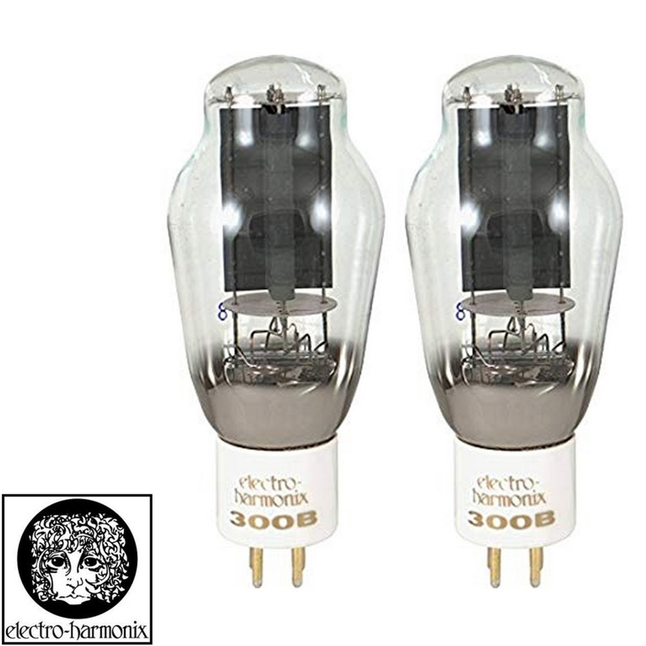 Electro-Harmonix Pair 300B Gold Grid & Pins | vivatubes.com
