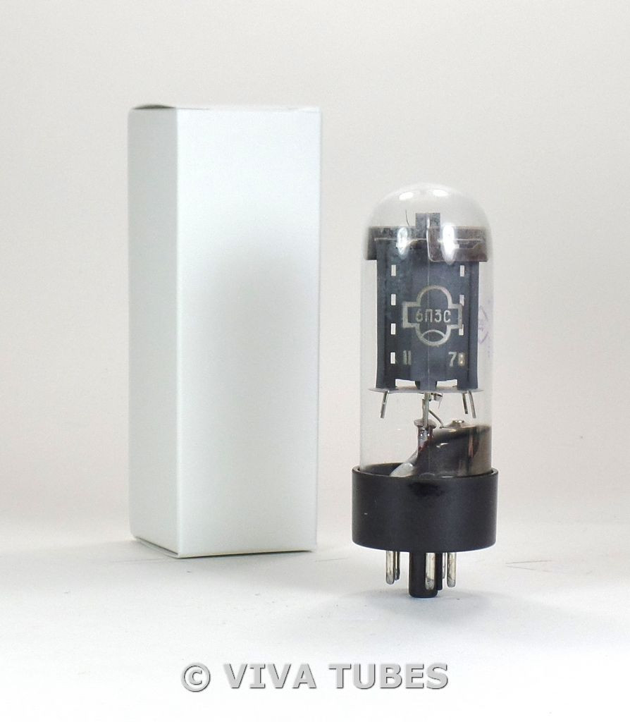 Lot De 4 Tubes électroniques 6P3S (équivalent 6L6) - Marque REFLECTOR - Neufs