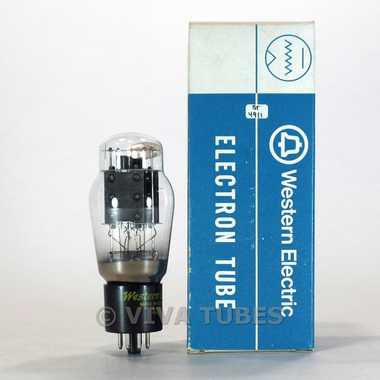 真空管　421A Western Electric 2本 #2 真空管 421A Western Electric 2本 #2
