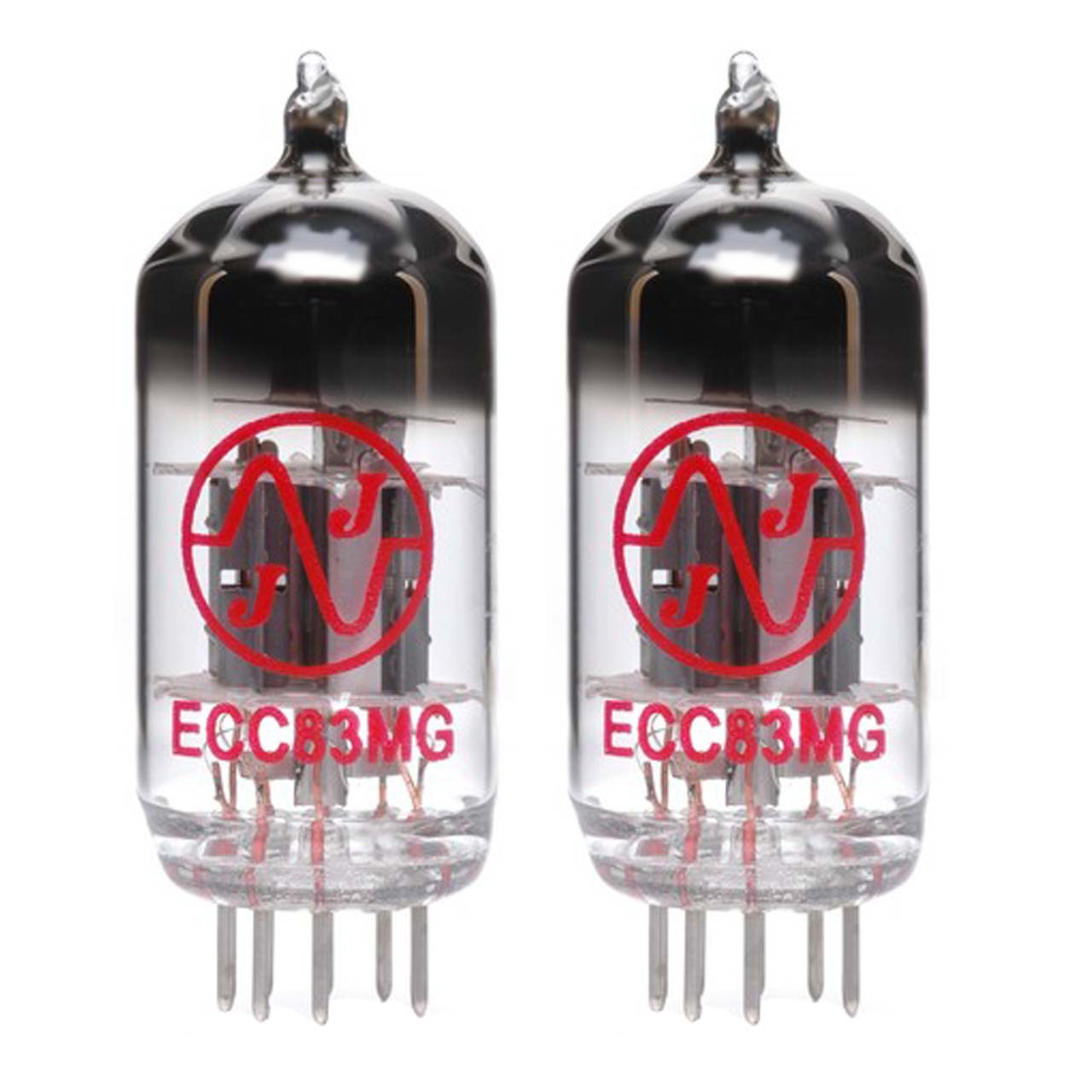 New Matched Pair (2) JJ 12AX7-MG / ECC83-MG Mid Gain Vacuum Tubes