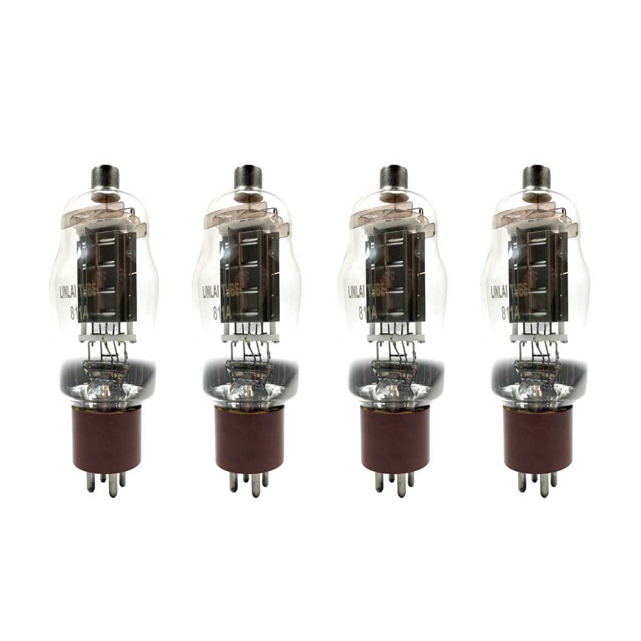 Matched Quad of Linlai 811A Vacuum Tubes for Sale