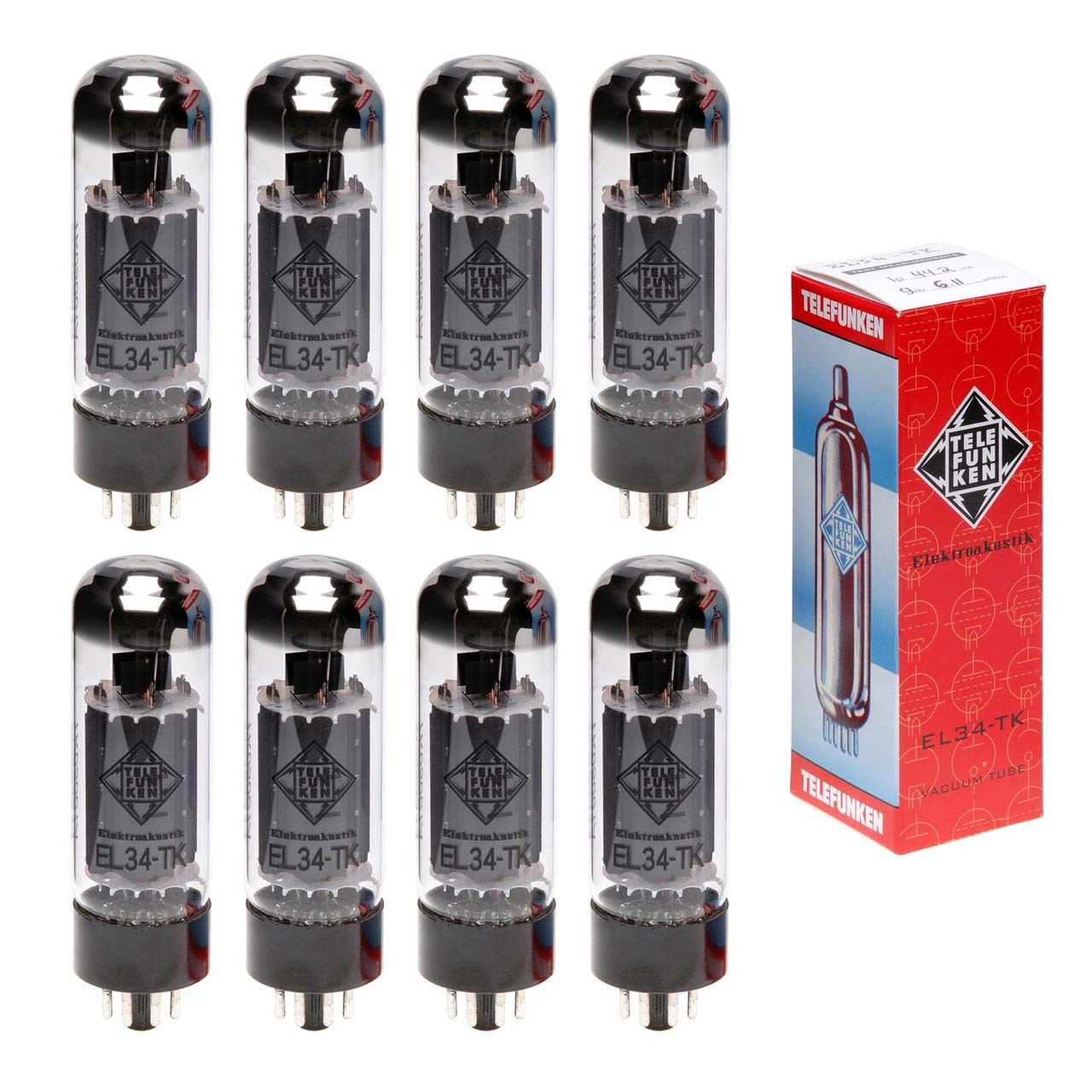 Telefunken Octet EL34-TK | vivatubes.com