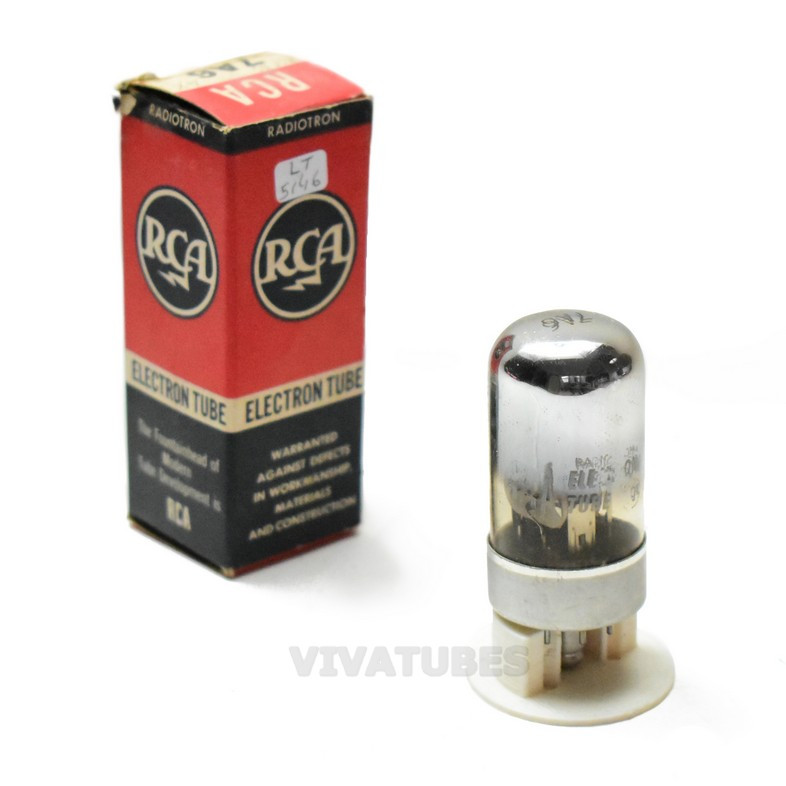 Tube électronique RCA 931A NOS (New Old Stock) - Neuf Dans Boîte D'origine, Fabriqué USA, Pour Audiophiles