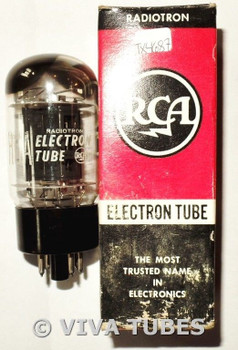 NOS NIB RCA USA 12AV5GA Black Plate 2 Top [] Get Vacuum Tube 100+%