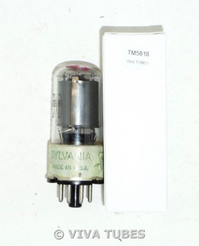 Sylvania USA 6SH7GT Gray Smooth Plate Top [] Get Light Rust Vacuum Tube 77%