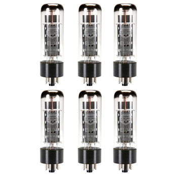 New Matched Sextet (6) Reissue Mullard EL34 / 6CA7 Vacuum Tubes