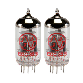 New Matched Pair (2) JJ 12AX7 / ECC83S Vacuum Tubes