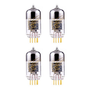 New Matched Quad (4) Genalex Gold Lion 6922 / E88CC Gold Pin Reissue Vacuum Tubes