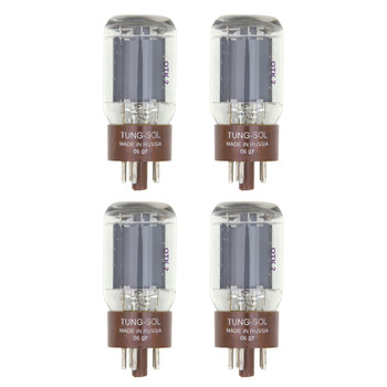 New Matched Quad (4) Tung-Sol 5881 Reissue Vacuum Tubes