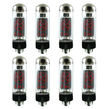 New Matched Octet (8) JJ E34L Vacuum Tubes