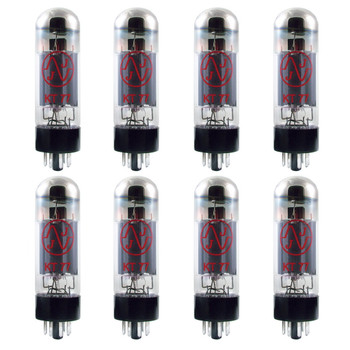 New Matched Octet (8) JJ KT77 Vacuum Tubes