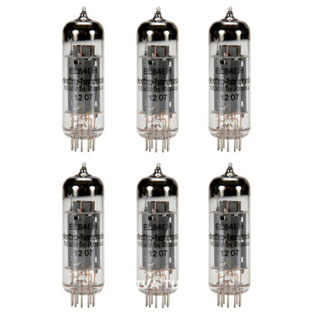 Brand New Current Matched Sextet (6) Electro-Harmonix EL84 6BQ5 Vacuum Tubes