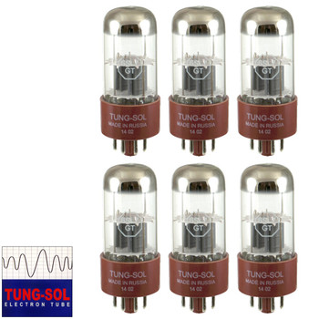 Brand New Tung-Sol Reissue 6SL7 GAIN MATCHED Pair Sextet (6) Vacuum Tube In Box