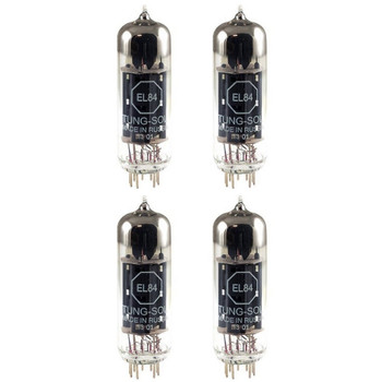 Brand New Tung-Sol Reissue EL84 Plate Current Matched Quad (4) Vacuum Tubes