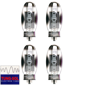 Brand New Tung-Sol KT150 KT-150 Plate Current Matched Quad (4) Vacuum Tubes