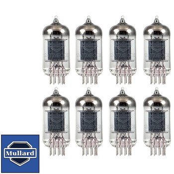 Mullard Reissue 12AT7 ECC81 Gain Matched Octet (8) Brand New Vacuum Tubes