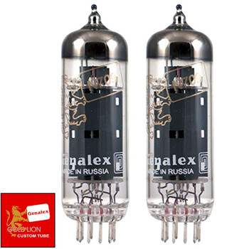 Brand New Genalex Reissue EL84 6BQ5 N709 Current Matched Pair (2) Vacuum Tubes