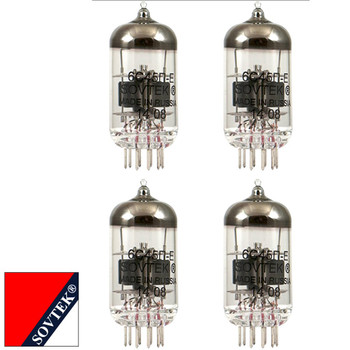 Gain Matched Quad (4) Sovtek 6C45Pi Audio Guitar Vacuum Tubes - Brand New