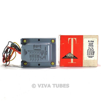 NOS NIB Triad R-70A Power Transformer 880 VCT 75 Ma 6.3V 5V for Tube Amplifier