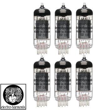 Brand New Gain Matched Sextet (6) Electro-Harmonix 12BH7 Vacuum Tubes