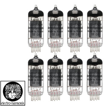 Brand New Matched Octet (8) Electro-Harmonix 12BH7 Vacuum Tubes