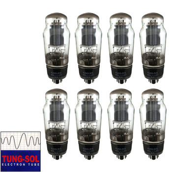 New Plate Current Matched Octet 8x Tung-Sol Reissue 6L6G Fat Bottle Vacuum Tubes