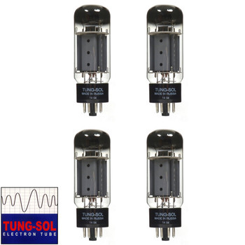 Brand New Plate Current Matched Quad (4) Tung-Sol Reissue 7027A Vacuum Tubes