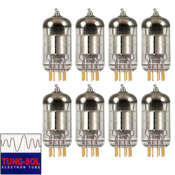 New Gain Matched Octet (8) Tung-Sol Reissue EF806S / EF86 / 6267 Gold Pin Tubes