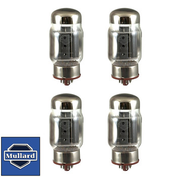 New Plate Current Matched Quad (4) Mullard Reissue KT88 / 6550 Vacuum Tubes