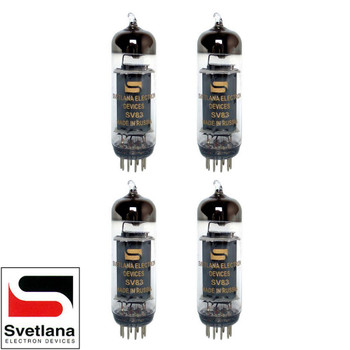 Brand New Plate Current Matched Quad (4) Svetlana SV83 / 6P15P Vacuum Tubes