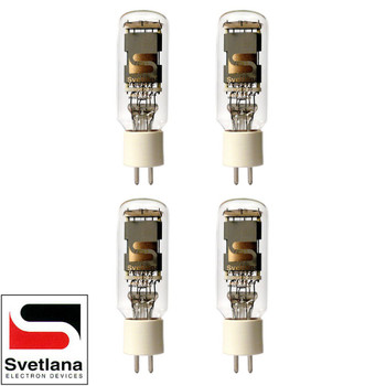 Brand New Factory Matched Quad (4) Svetlana SED SV-572-30 Vacuum Tubes