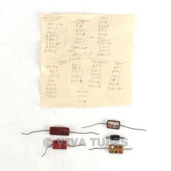 Vintage Lot of 90 El-Menco & Cornell Dubilier Small Mica Capacitors