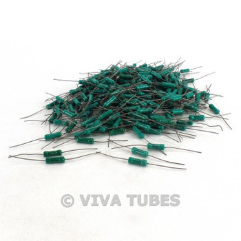 Vintage Lot of 269 Hi-Q RN70C/RN70E/RN70F Small Wire Wound Ceramic Resistors