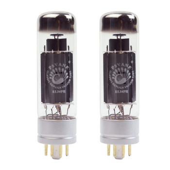 New Ip Matched Pair Psvane EL34PH Metal Base Philips Replica Vacuum Tubes