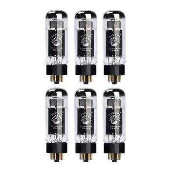 New Matched Sextet (6) Psvane UK-EL34 Black Plate Vacuum Tubes