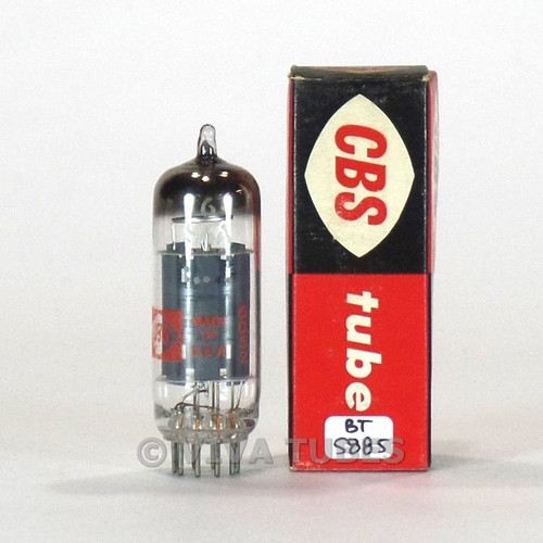 True NOS NIB CBS Hytron USA 6S4A Grey Plate Top O Get Vacuum Tube