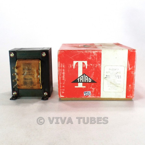 NOS NIB Vintage Triad F-204U Rectifer Low Voltage Power Transformer 11.5-29 VCT