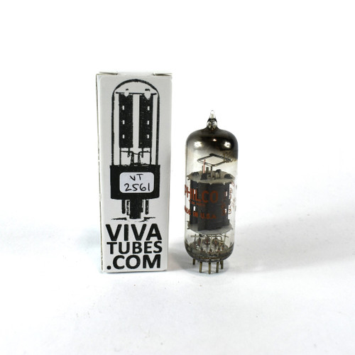 Tests NOS Philco USA 12BH7A Grey OVAL Plate Top [] Get Vacuum Tube 100+%