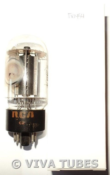 BAD TEST FOR DISPLAY RCA USA 6L6GC Black Smooth Plate Side O Get  Vacuum Tube