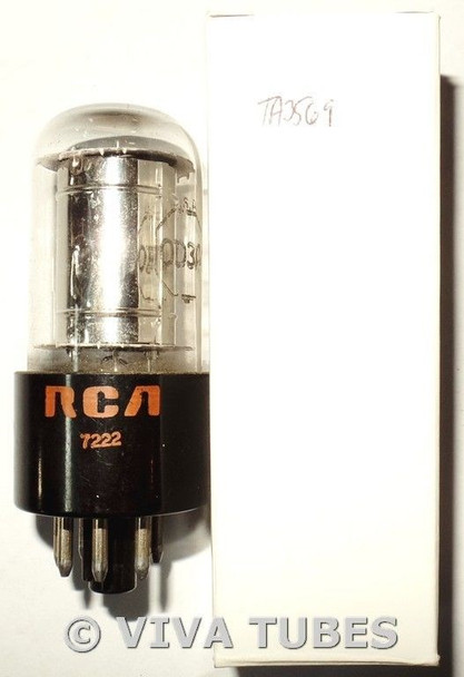 TESTS AT MIN  RCA USA 0D3A [OD3] Silver Plate BTM [] Get Vacuum Tube 65%