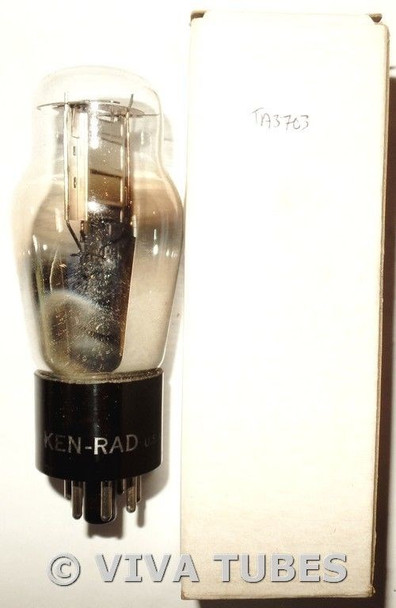 NIB NOS Ken-Rad USA 1H4G Silver Plate D Foil Get Vacuum Tube 100+%